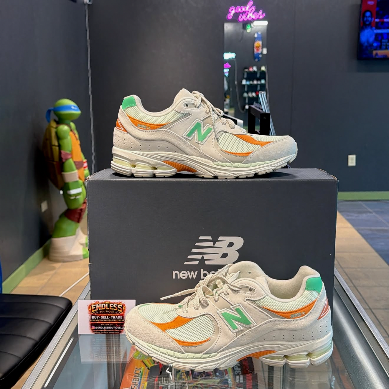 New Balance 2002R Linen Green