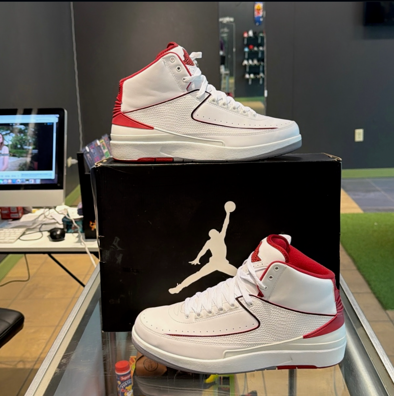 Jordan 2 White Red (2014)