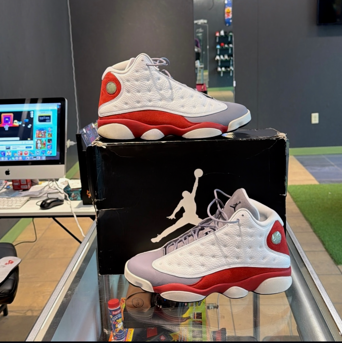 Jordan 13 Grey Toe (2014)