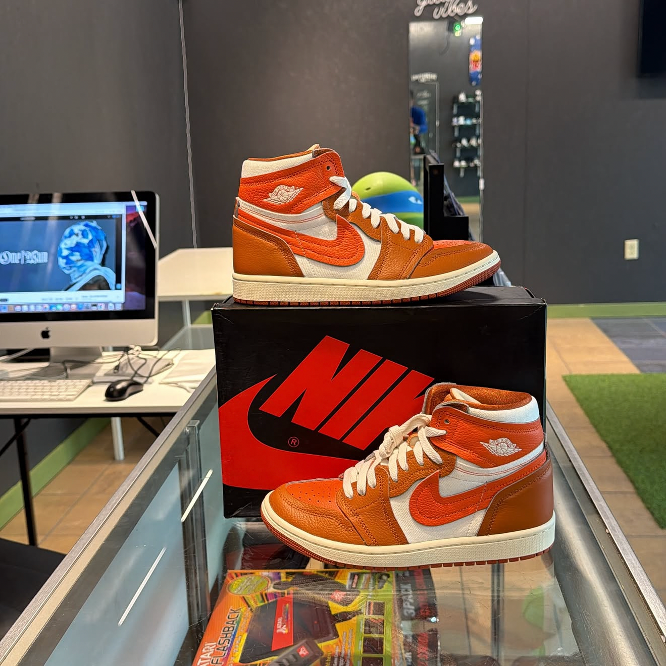 Jordan 1 High Desert Orange