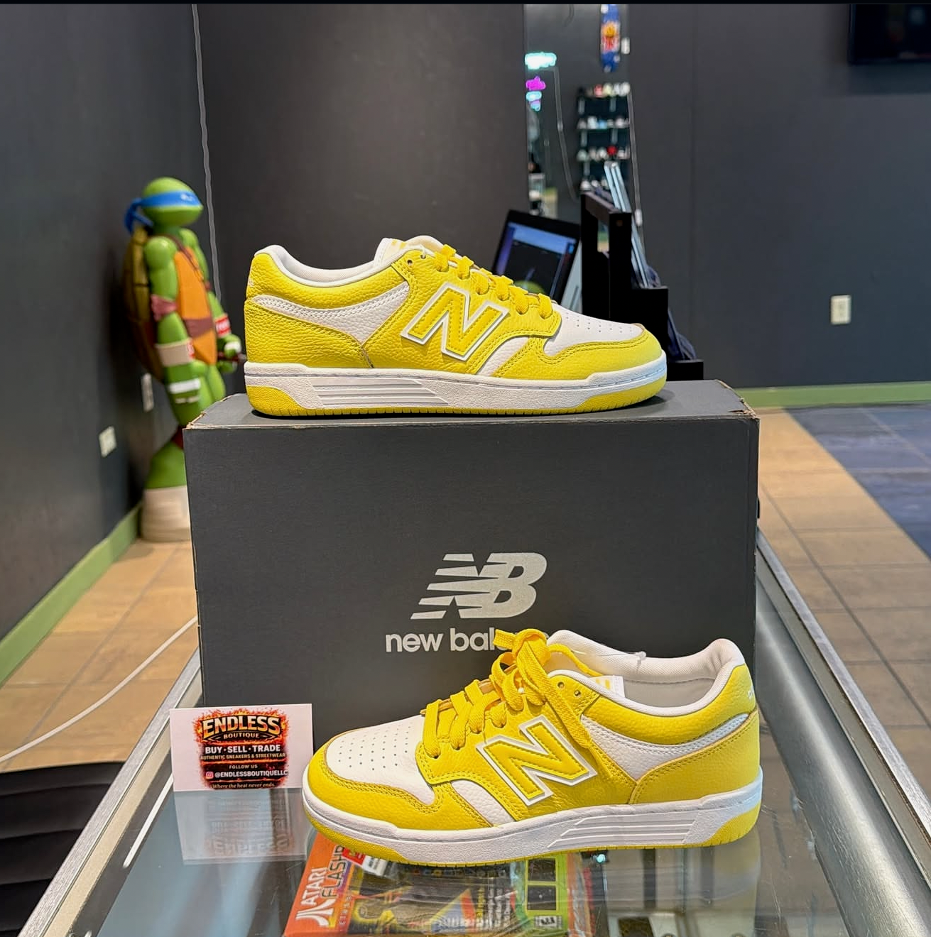 New Balance 480 Lemon Zest