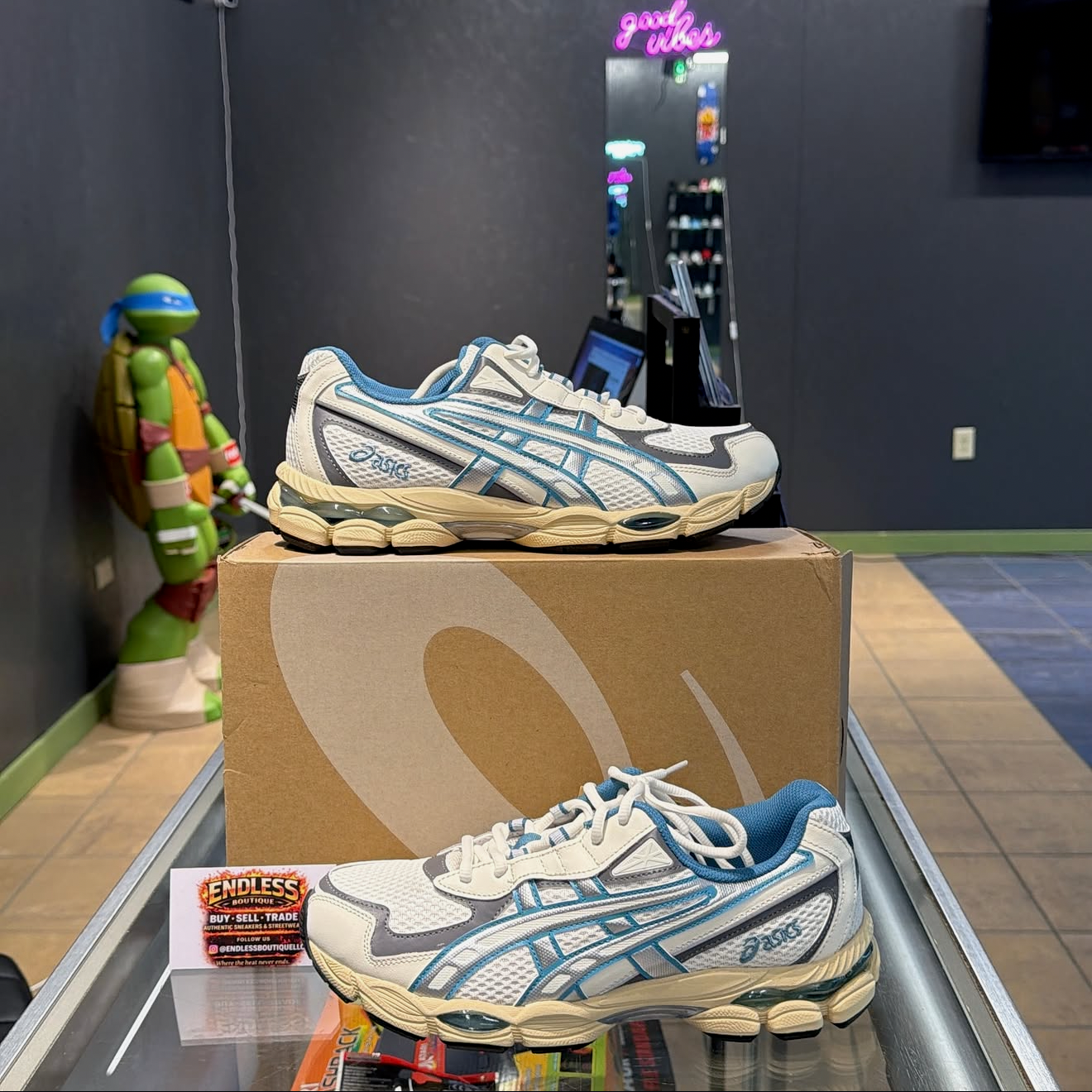 ASICS Gel Cream Blue