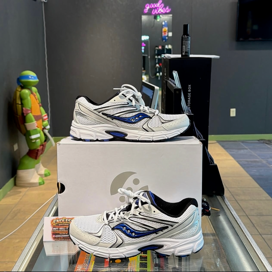 SAUCONY Grid White Blue Royal