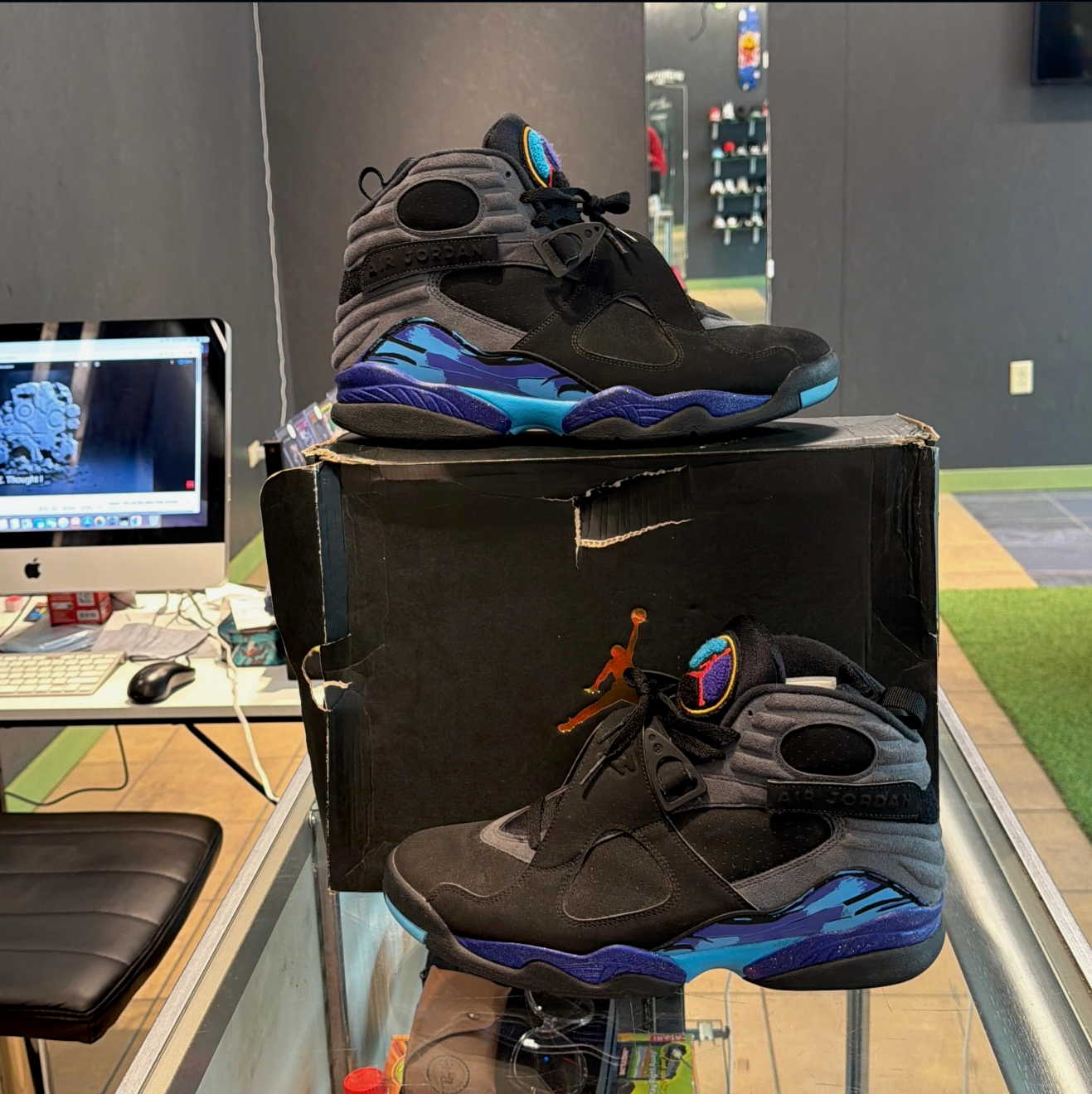 Jordan 8 Aqua (2015)